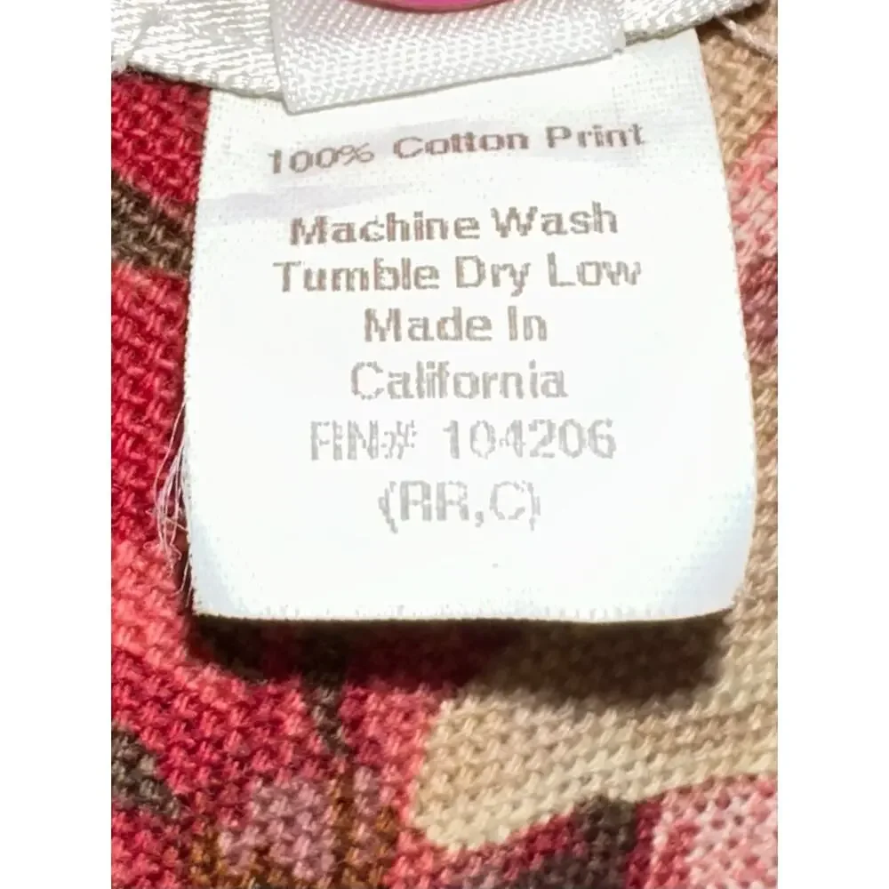 Trish Scully Girls Golden Yellow Vintage Floral Cotton Sleeveless Dress Size 6X